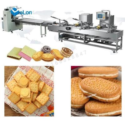 咸蛋黄夹心饼干厂成套设备 饼干成型机